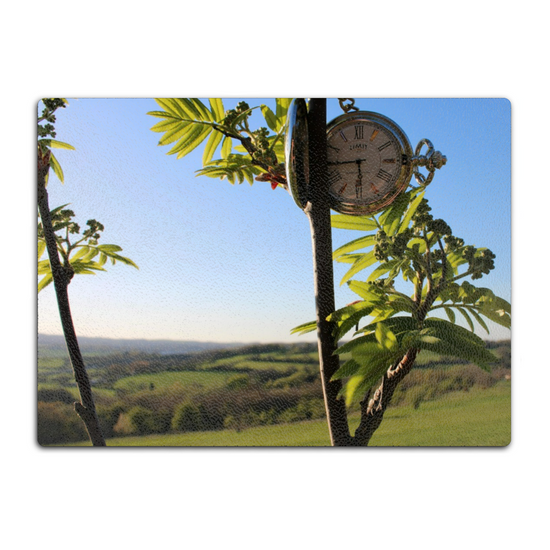 The Stylish Textured Glass Chopping Board. Grange Golf Course. Rotherham. South Yorkshire. England.