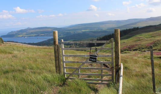 The Roaming Bag of Rotherham @The Goatfell  Mountain Hike - Isle of Arran. Scotland.