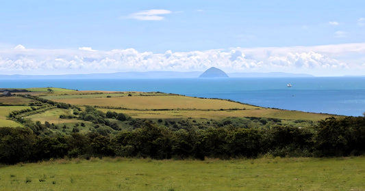 Sliddery - Ailsa Craig View.  Isle of Arran - Scotland.