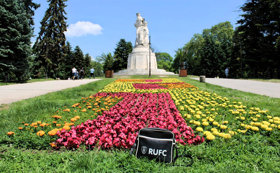 The Roaming Bag of Rotherham @ The Sea Garden - Varna. Bulgaria.