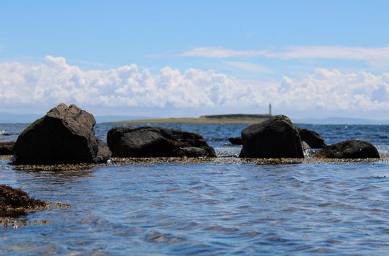 Kildonan Beach - Pladda Island View.  Arran -  Scotland.