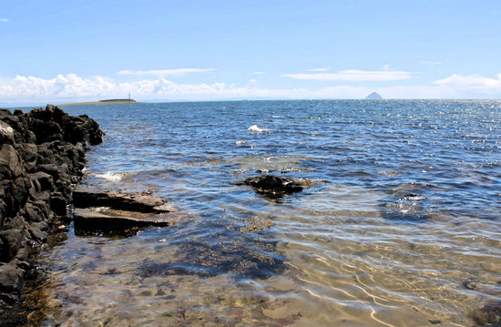 Kildonan Beach - Pladda Island & Ailsa Craig View.  Arran -  Scotland. 2024