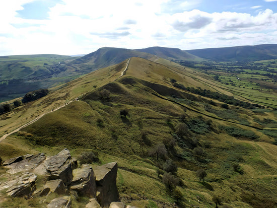 Mam Tor - Peak District. England.