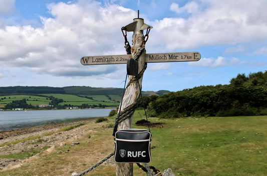 The Roaming Bag of Rotherham @ The Holy Isle - Firth of Clyde. Isle of Arran - Scotland.