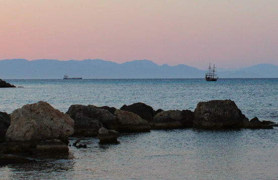 Mandraki Harbour - Rhodes. Greece.