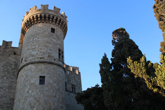 Palace of the Grand Master of the Knights of Rhodes - Rhodes Medieval Town. Greece.