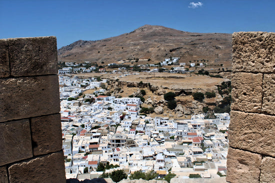 Acropolis - Lindos - Rhodes. Greece.