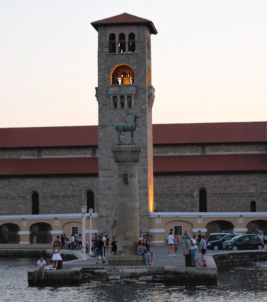 Dama - Dama - Mandraki Harbour. Rhodes - Greece.