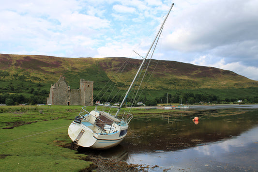 The Roaming Bag of Rotherham @ Lochranza - Isle of Arran. Scotland.