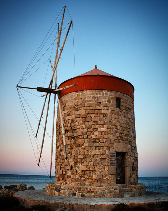 Mandraki Harbour - Rhodes. Greece.