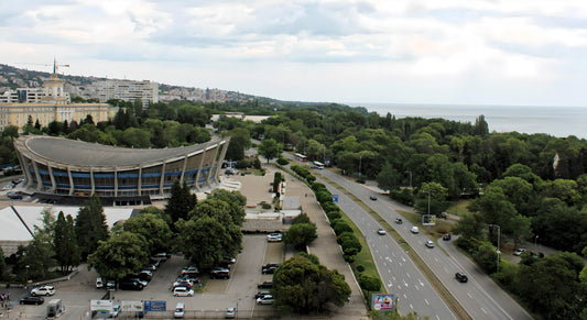 Aerial View of Varna - Bulgaria.