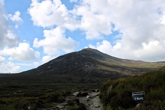 The Roaming Bag of Rotherham @ The Goatfell Mountain Hike - Isle of Arran. Scotland.