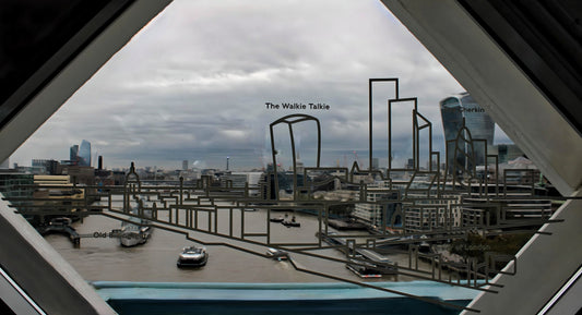 Tower Bridge View - River Thames. London - England.