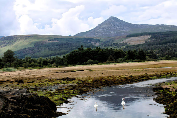 Fisherman's Walk - Goatfell Mountain.  Isle of Arran. Scotland.