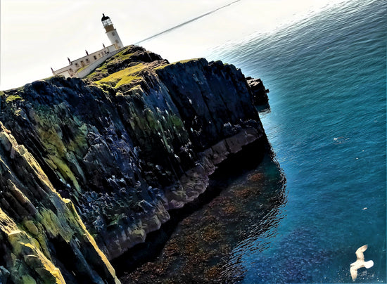 Neist Point Lighthouse - Isle of Skye. Scotland.