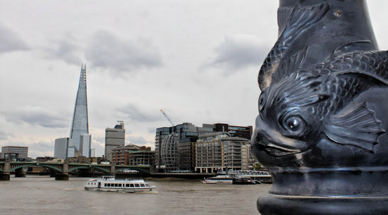 River Thames - The Shard. London - England.