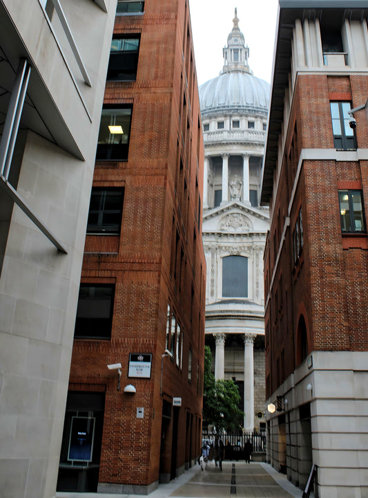 St. Paul's Cathedral - Paternoster Square.  London -  England.