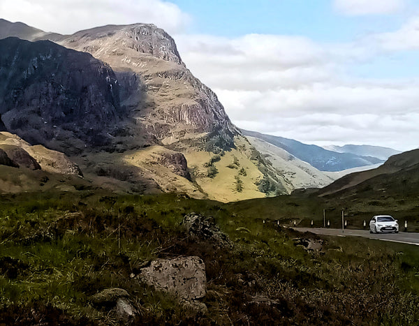 Glencoe Mountains - Scotland.