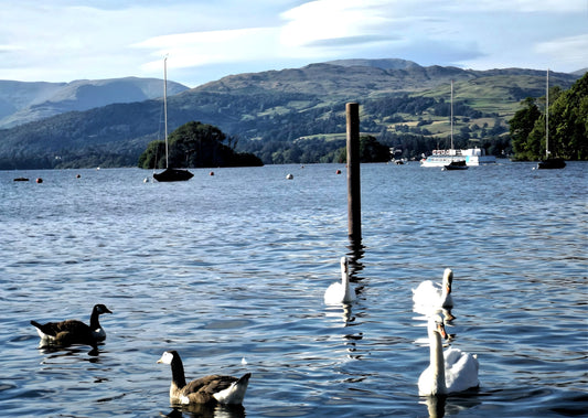 Lake Windermere - Lake District. England.