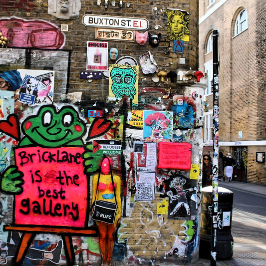 The Roaming Bag of Rotherham @ Brick Lane - London. England.