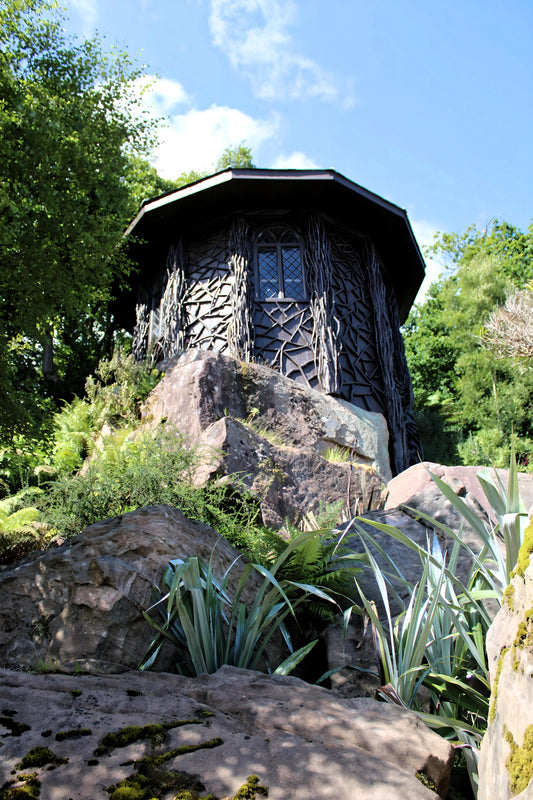 Brodick Castle Gardens - Bavarian Summer House.  Isle of Arran -  Scotland.