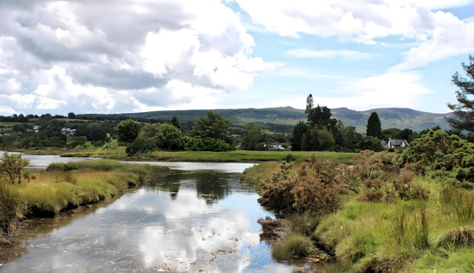 Brodick - Fisherman's Walk.  Isle of Arran -  Scotland.