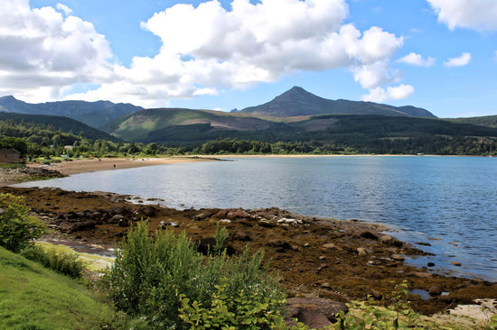 Brodick - Goatfell Mountain.  Isle of Arran -  Scotland.