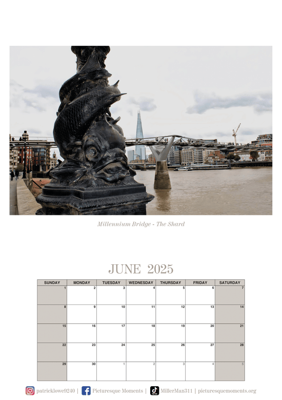 London Calendar 2025