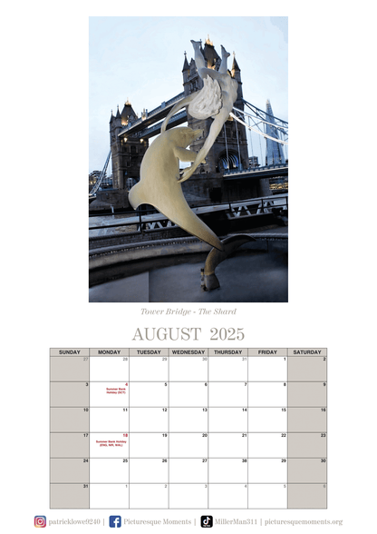 London Calendar 2025