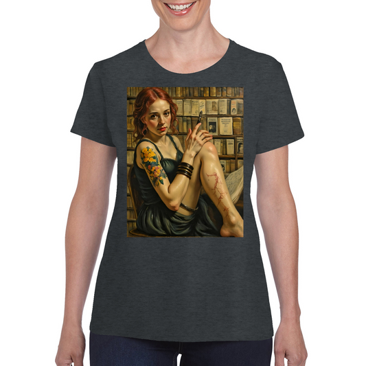 Canvas Art - The Ladies Funky Art T - Shirt.