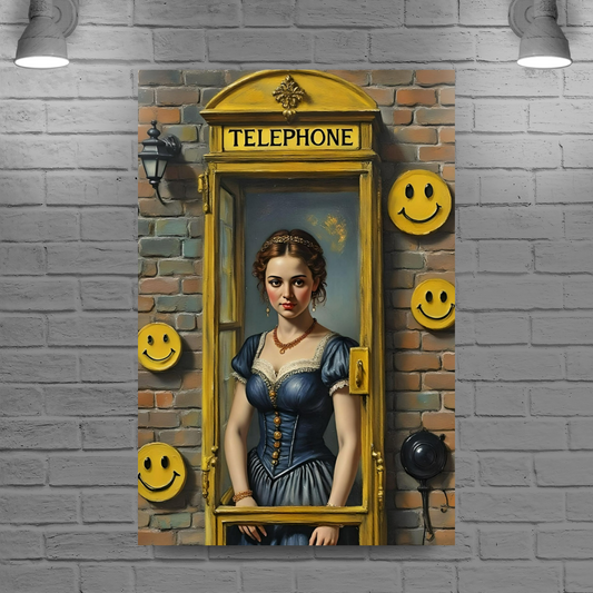 Canvas Art. Funky Art Portraits.