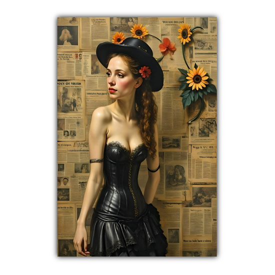 Canvas Art. Funky Art Portraits.