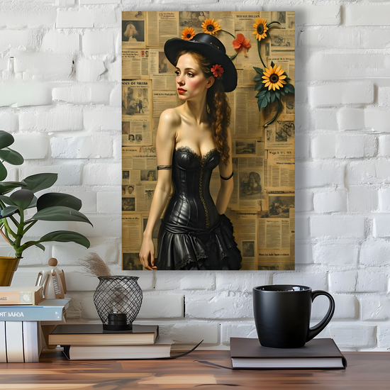 Canvas Art. Funky Art Portraits.