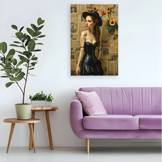 Canvas Art. Funky Art Portraits.
