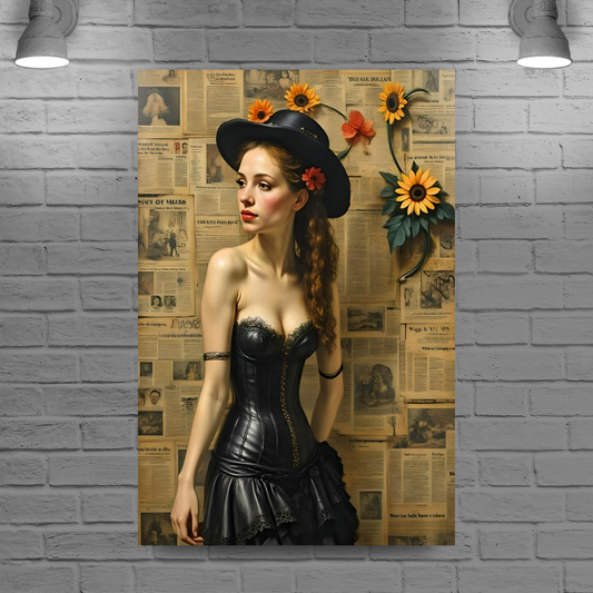 Canvas Art. Funky Art Portraits.