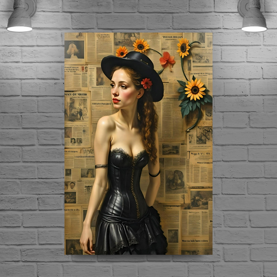 Canvas Art. Funky Art Portraits.