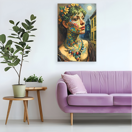 Canvas Art - Funky Art Portraits.
