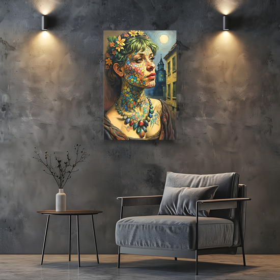 Canvas Art - Funky Art Portraits.