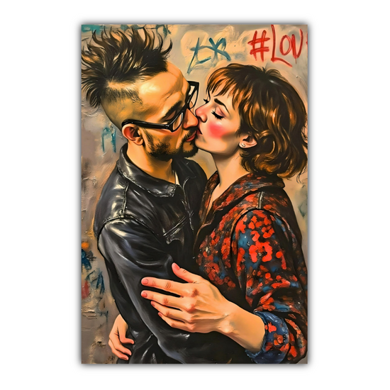 Canvas Art. Funky Art Portraits.