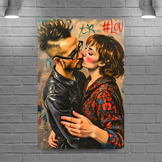 Canvas Art. Funky Art Portraits.