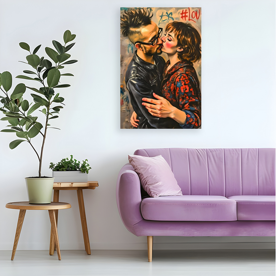 Canvas Art. Funky Art Portraits.