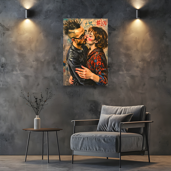 Canvas Art. Funky Art Portraits.