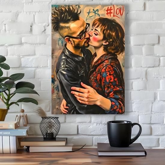 Canvas Art. Funky Art Portraits.