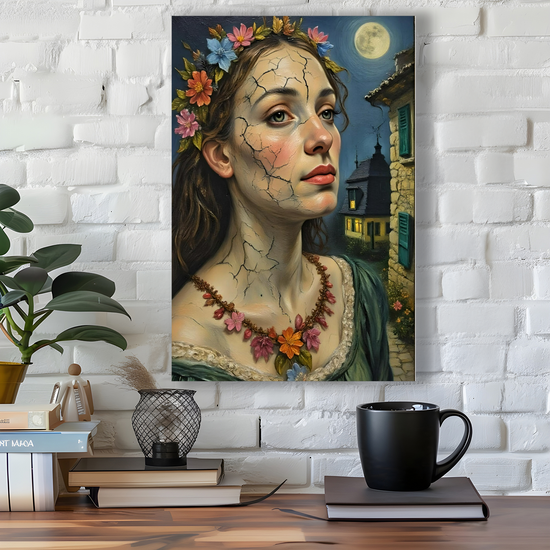 Canvas Art. Funky Art Portraits.