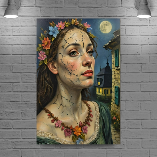 Canvas Art. Funky Art Portraits.