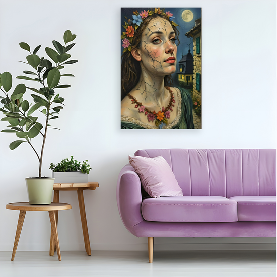 Canvas Art. Funky Art Portraits.