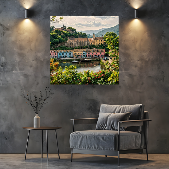 Canvas Art. Scottish Landscapes & Seascapes. Portree. Isle of Skye. Scotland.