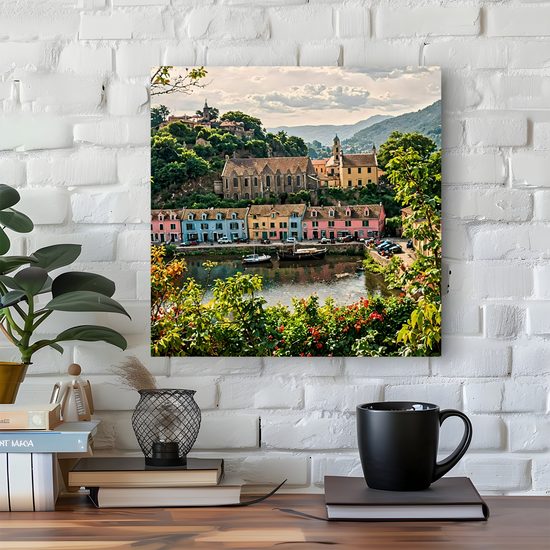 Canvas Art. Scottish Landscapes & Seascapes. Portree. Isle of Skye. Scotland.