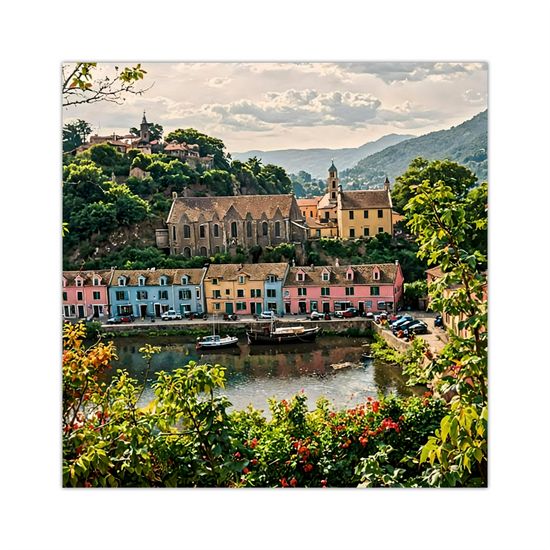 Canvas Art. Scottish Landscapes & Seascapes. Portree. Isle of Skye. Scotland.