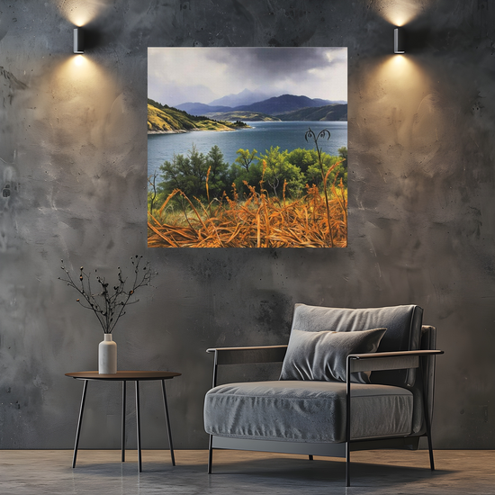 Canvas Art. Scottish Landscapes & Seascapes. Kylerhea.  Isle of Skye. Scotland.